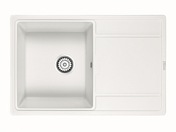 Кухонная мойка Paulmark FLUGEN 50-780 PM217850-WH 80х50 цвет белый